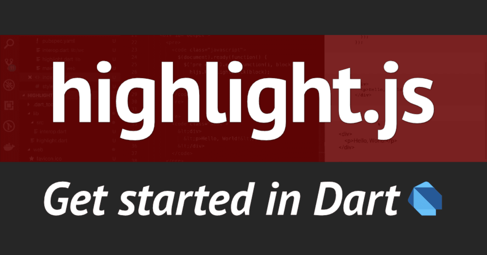 Highlight.js - Get started in Dart
